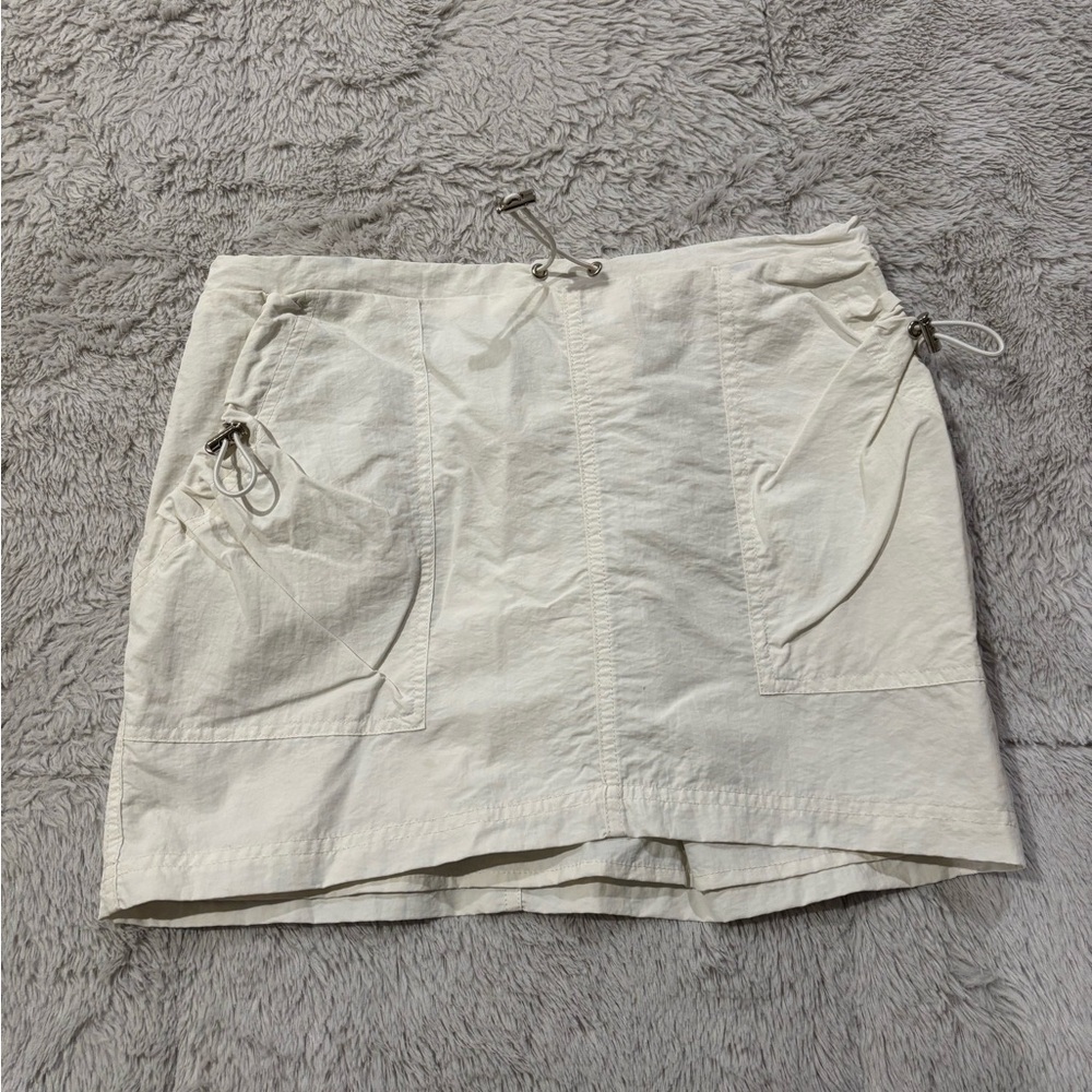 Cotton Candy La Cargo/Bubble Skirt - White Size Small
